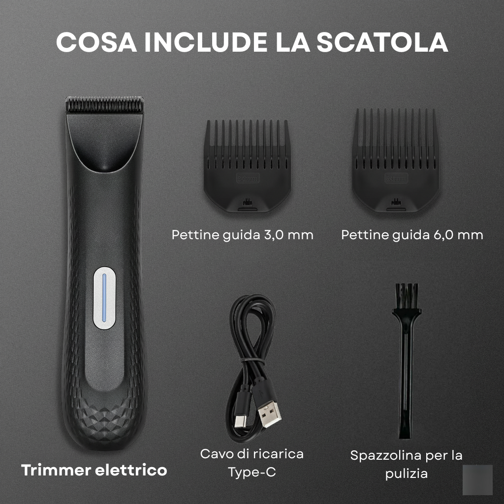 SwiftShear™ Trimmer Elettrico Waterproof Uomo & Donna